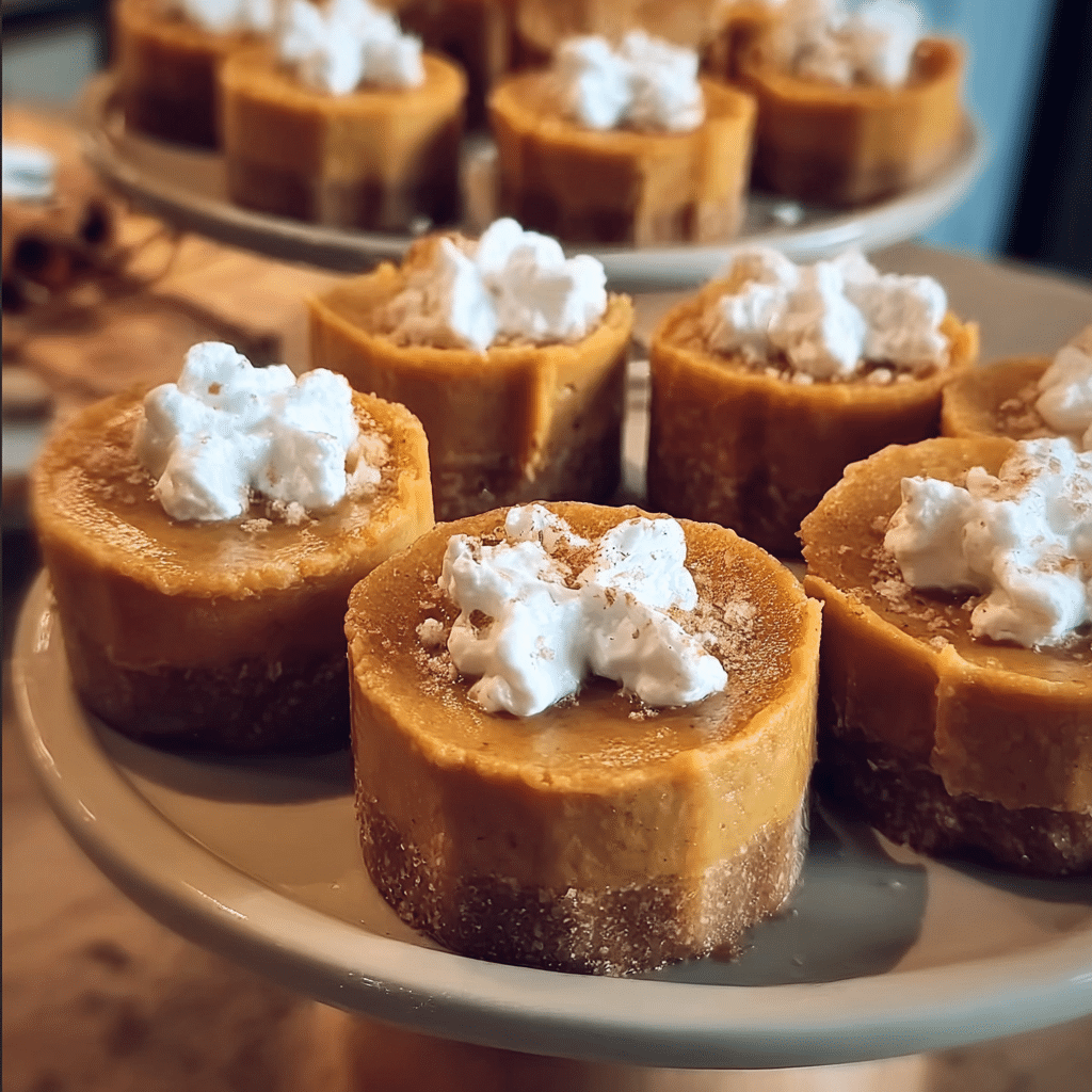 Pumpkin Pie Bites Fall Dessert