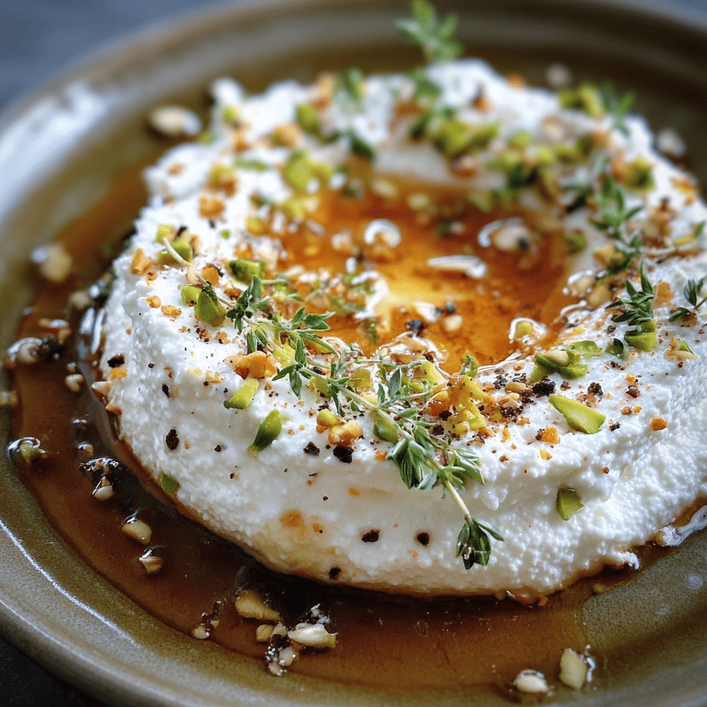 Whipped Feta with Honey Dip Recipe