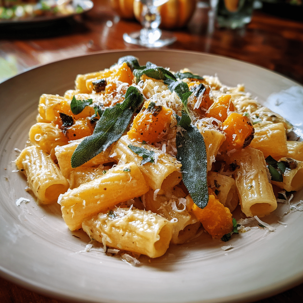 Butternut Squash & Sage Pasta Recipe