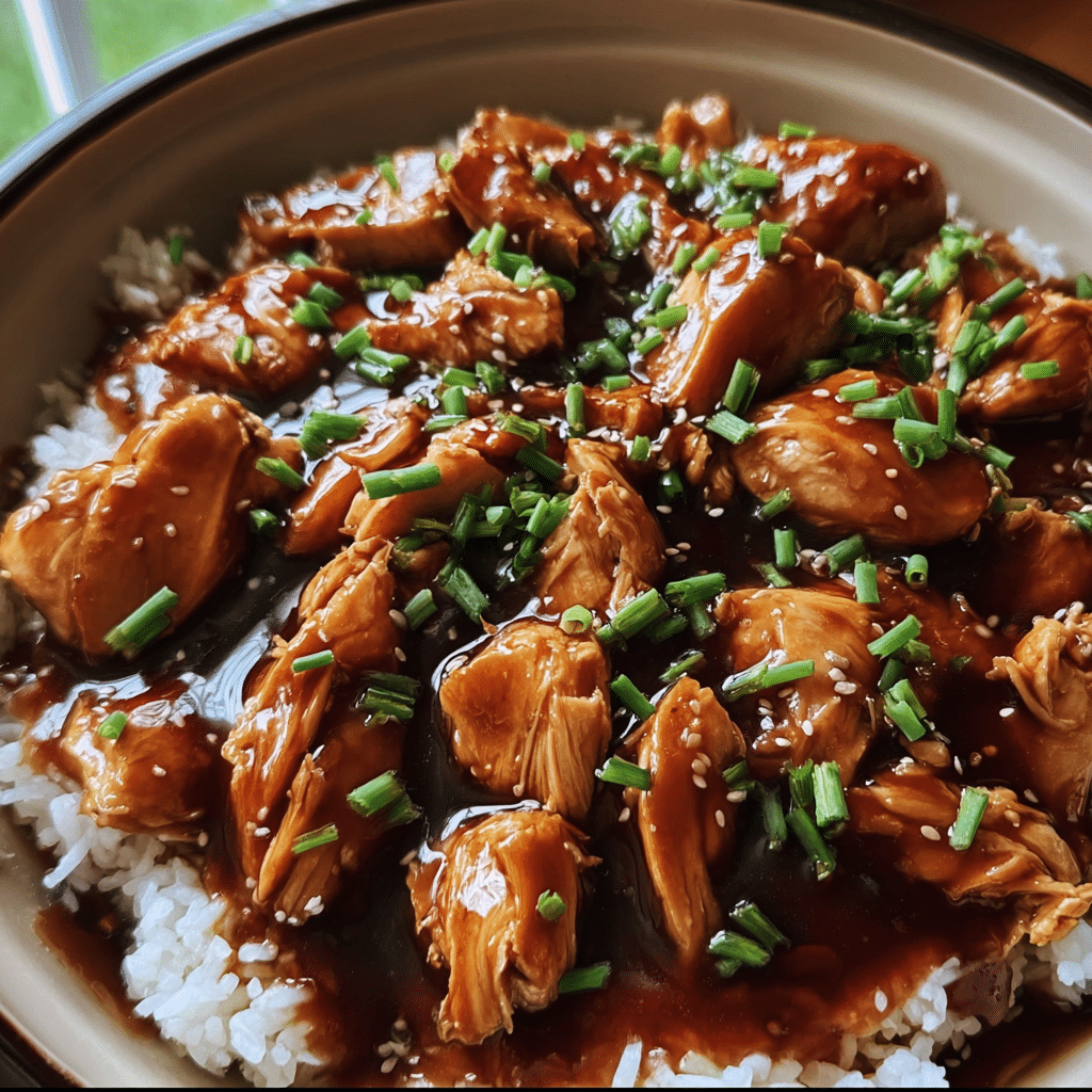 Dump and Go Crockpot Teriyaki Chicken