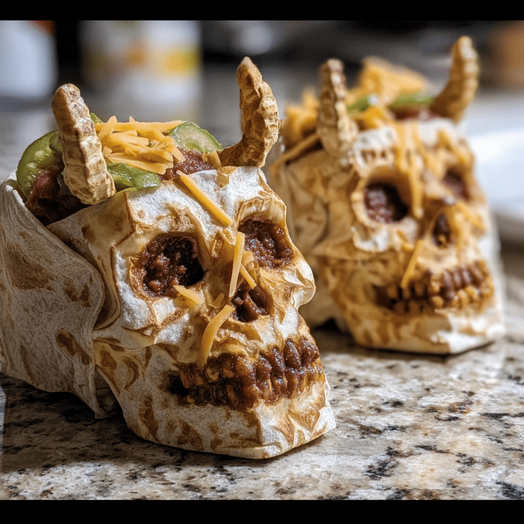 Monster Taco Skulls