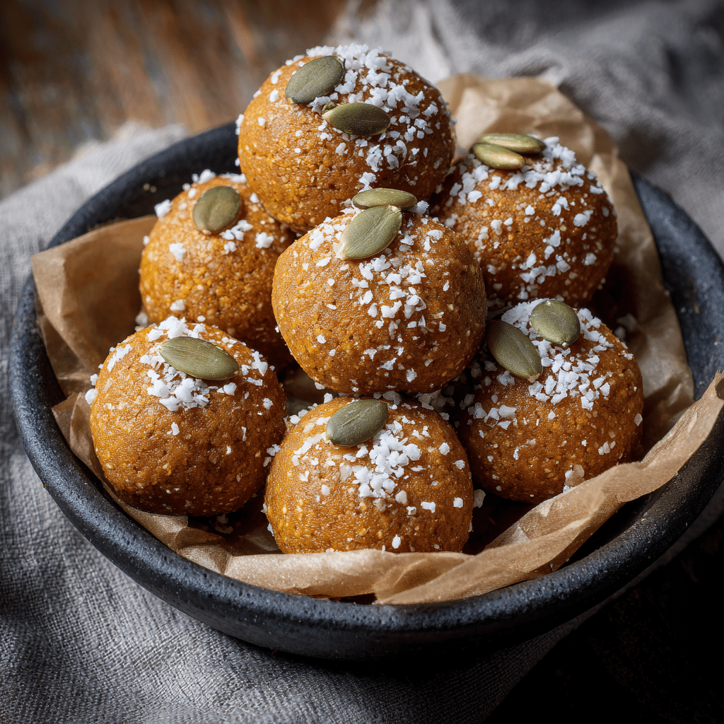 Pumpkin Protein Balls Recipe