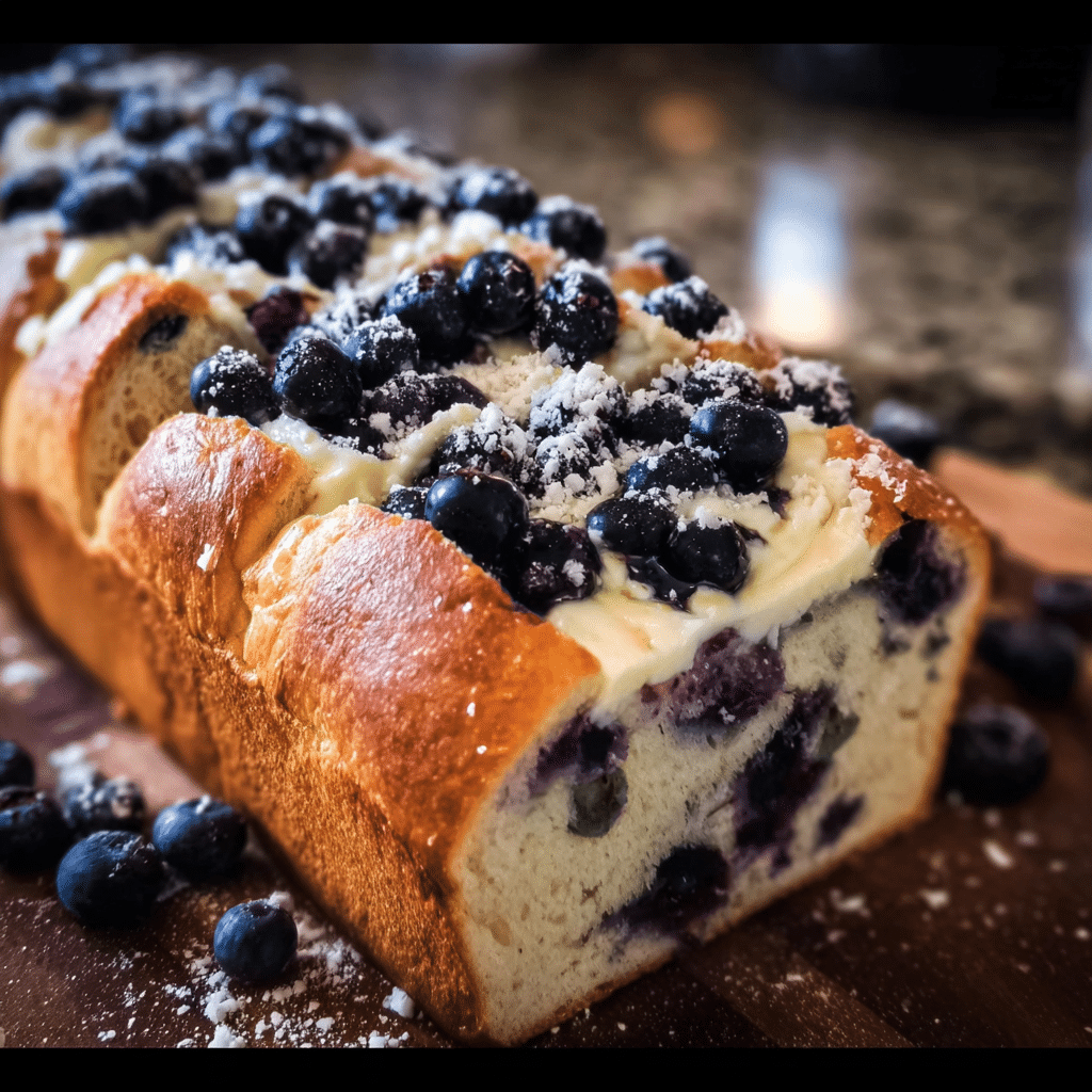 Blueberry Cream Cheese Bread Recipe