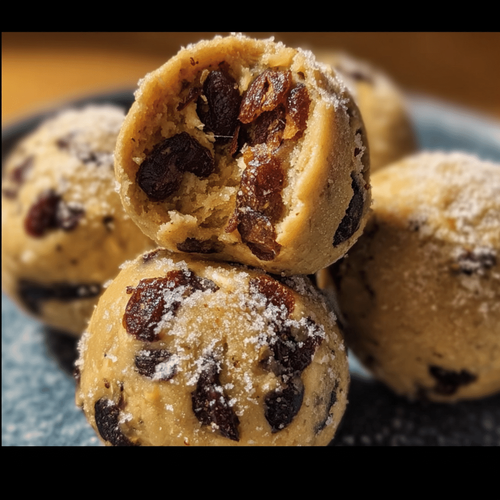 No-Bake Protein Balls with Cookie Recipe