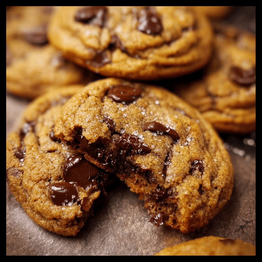 Brown Butter Pumpkin Chocolate Chip Cookies
