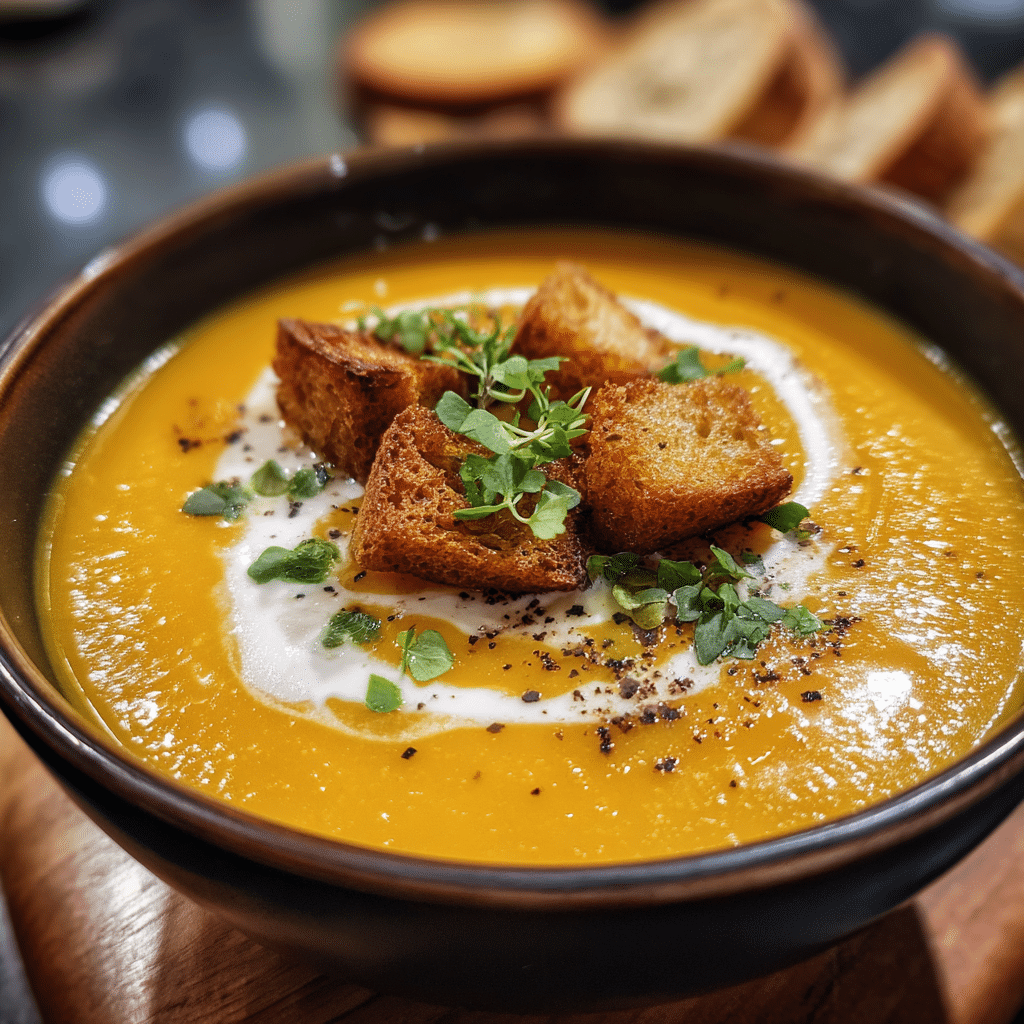 anti-inflammatory pumpkin & sweet potato soup