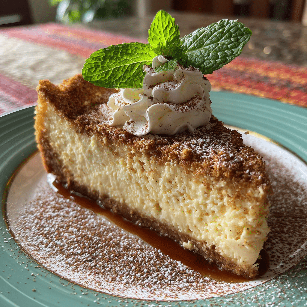 Simple Churro Cheesecake for Parties
