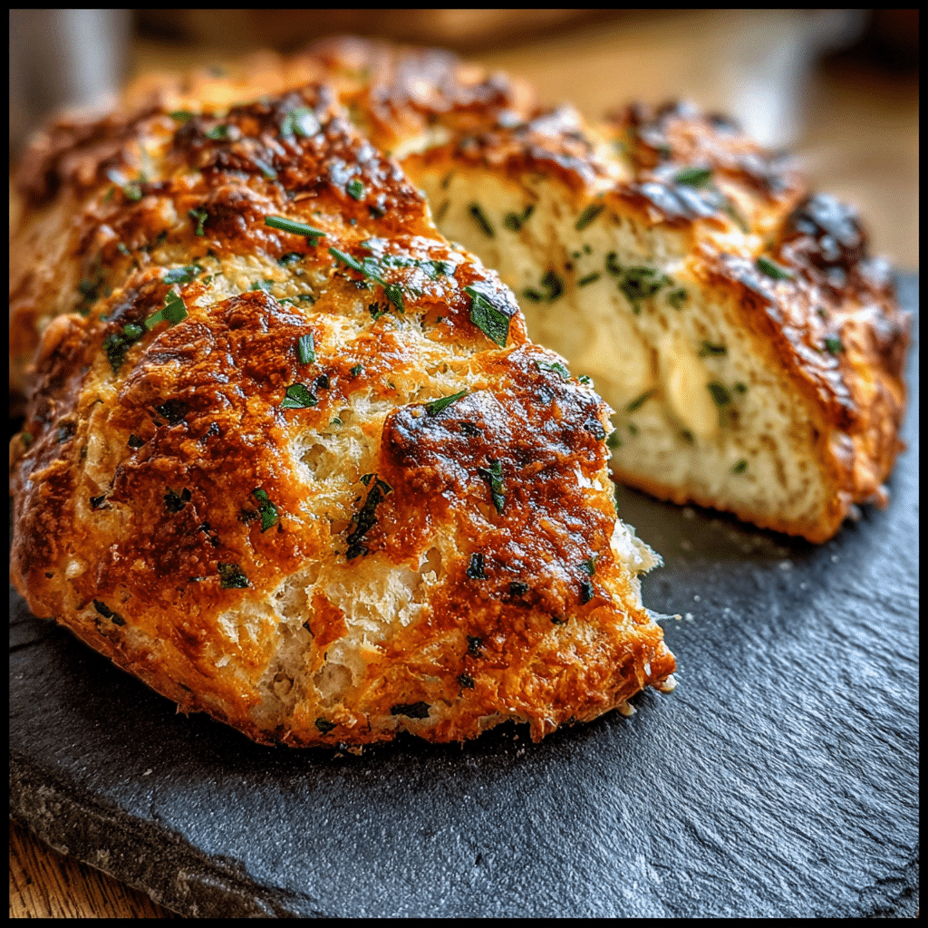 Cheddar and Herb Soda Bread
