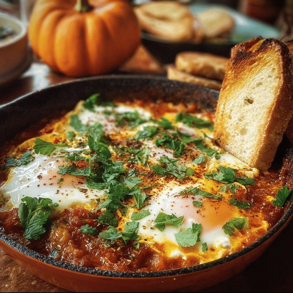 Autumnal Pumpkin Shakshuka Recipe