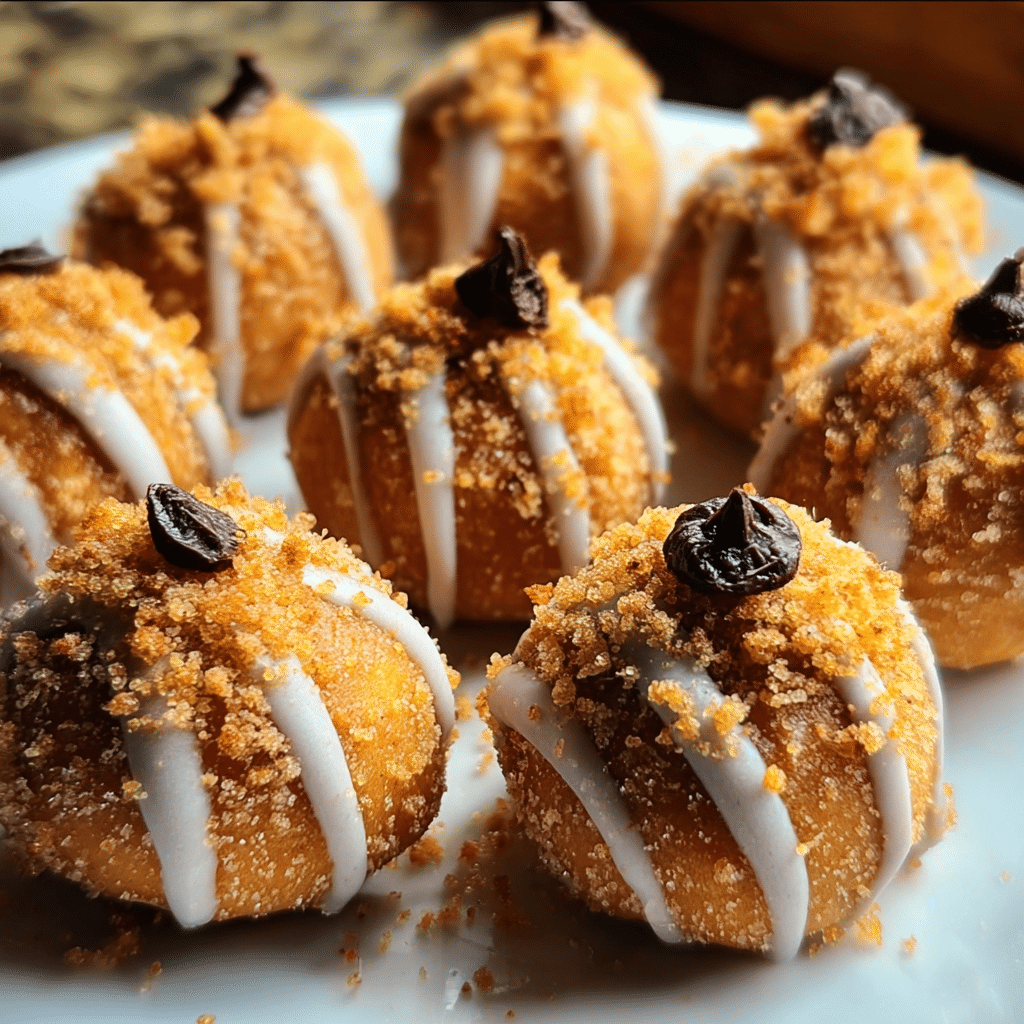 Pumpkin Cheesecake Truffles