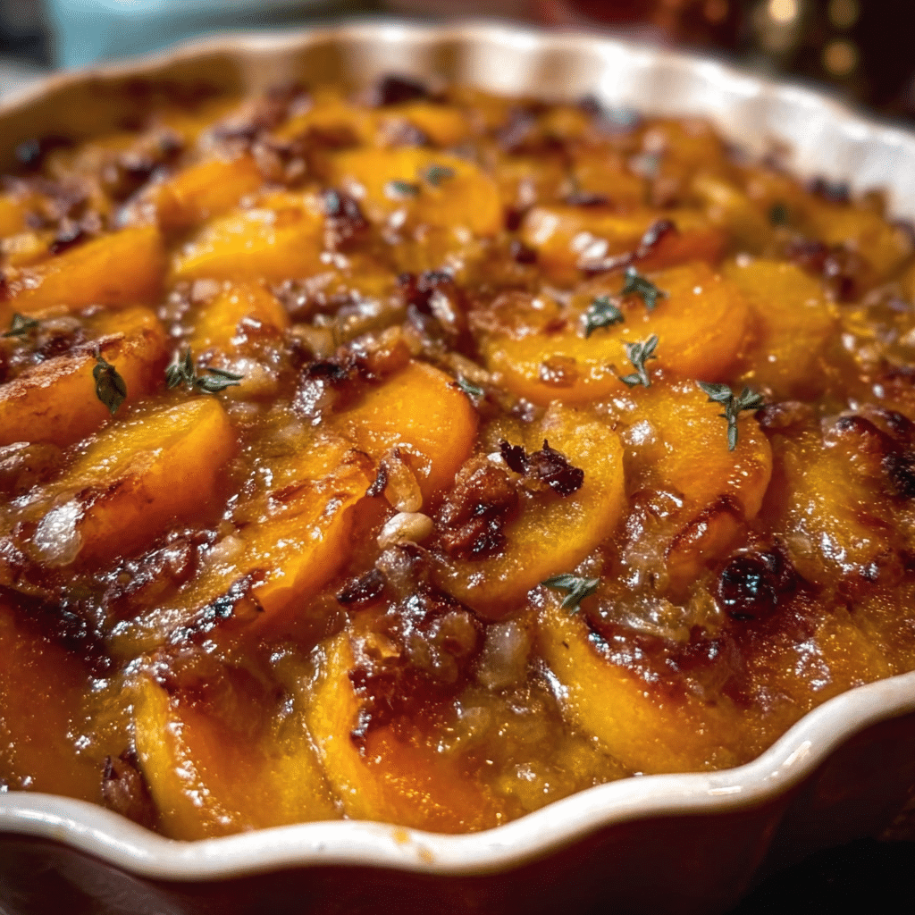 Butternut Squash Apple Bake