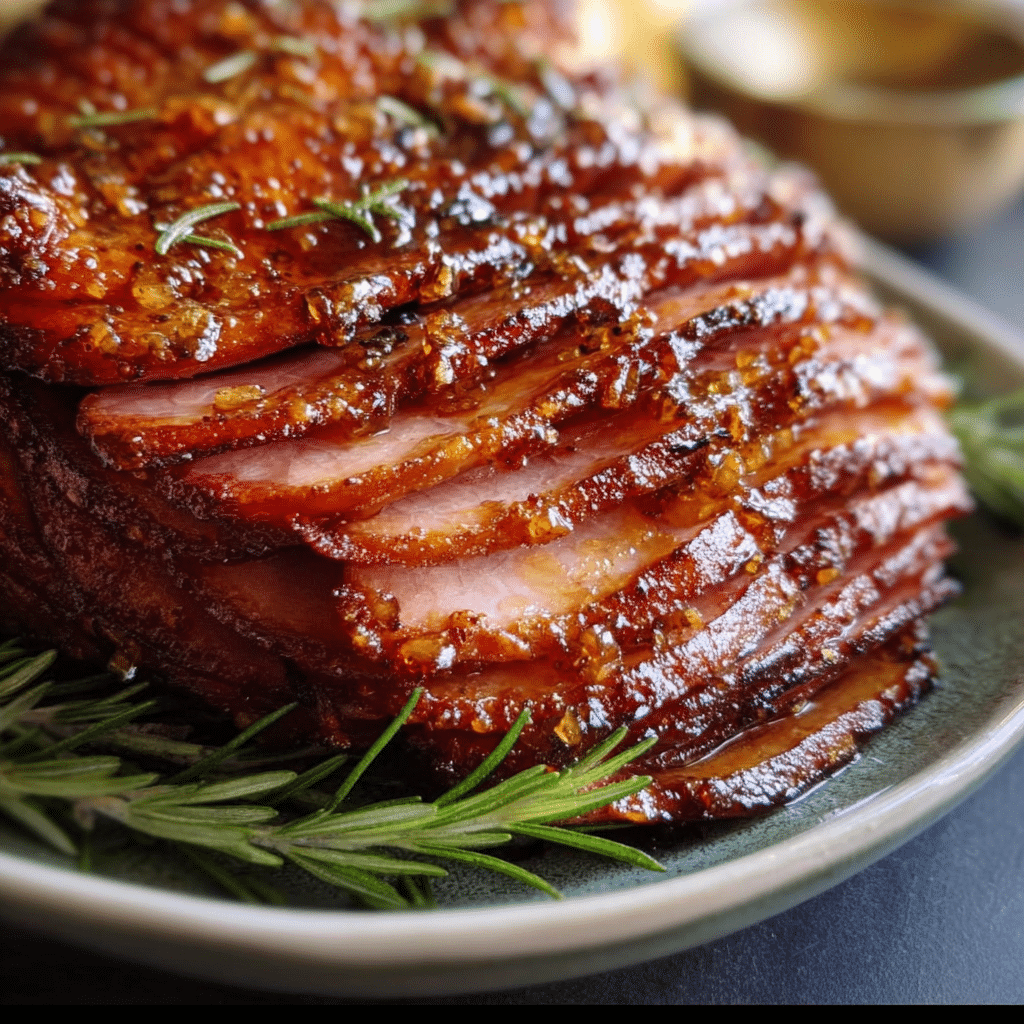 Easy Honey Glazed Ham for Thanksgiving