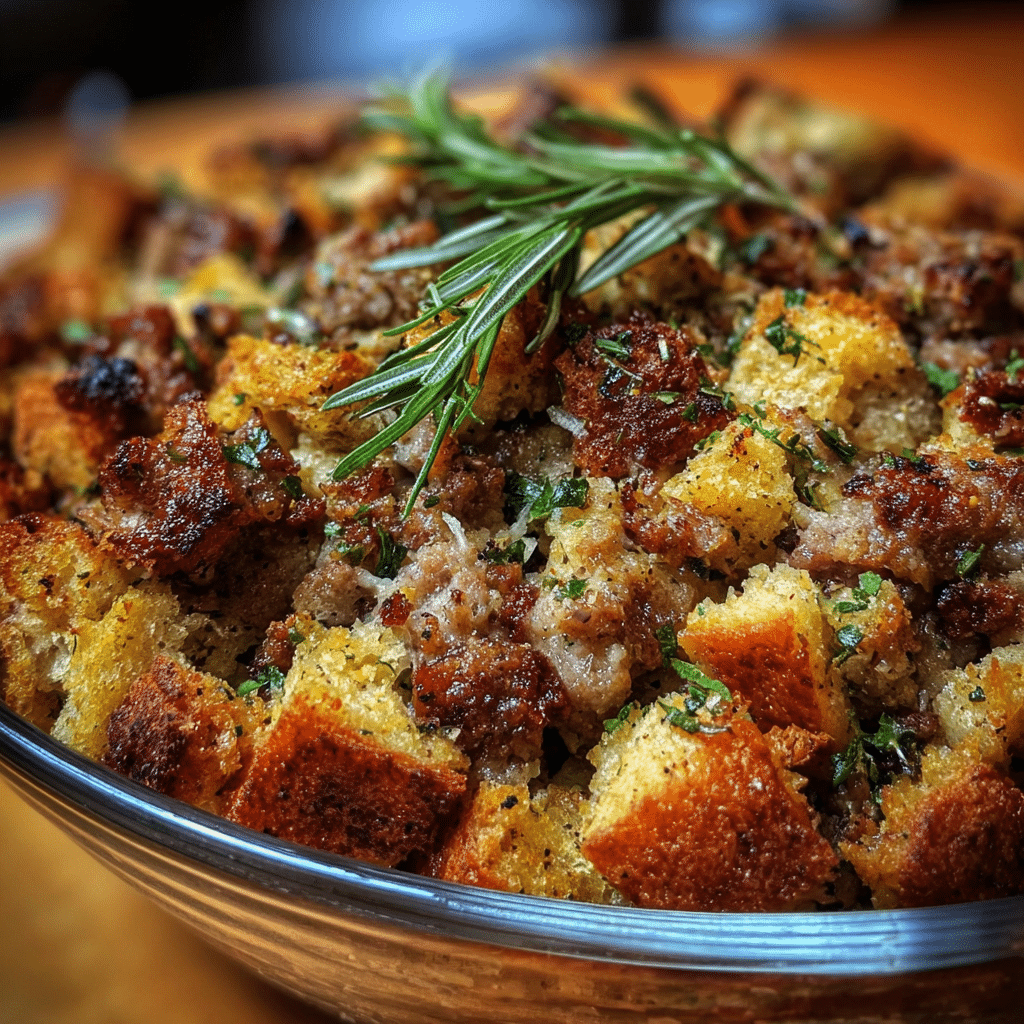 Stuffing with Sausage & Herbs