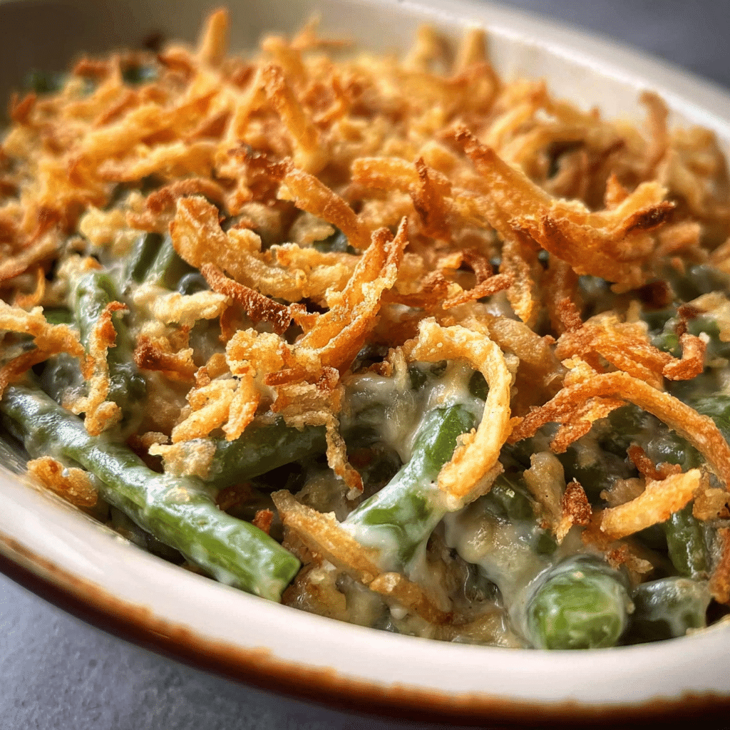 Quick and Easy Green Bean Casserole