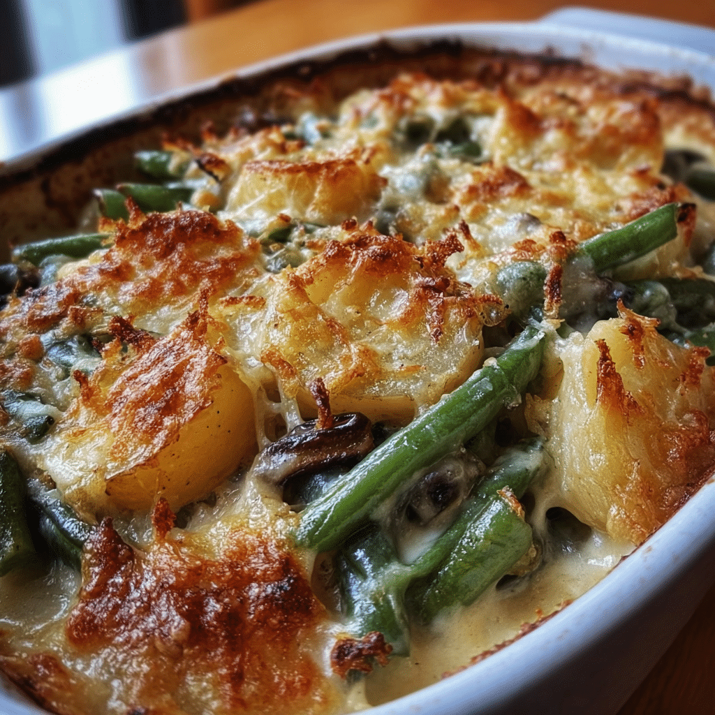 The Ultimate Green Bean Casserole with Potatoes