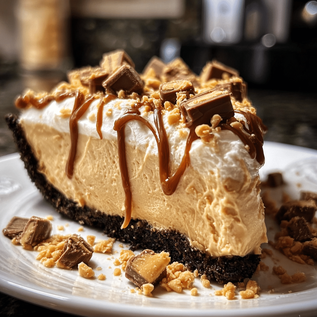 Easy Peanut Butter Pie for Thanksgiving Treats