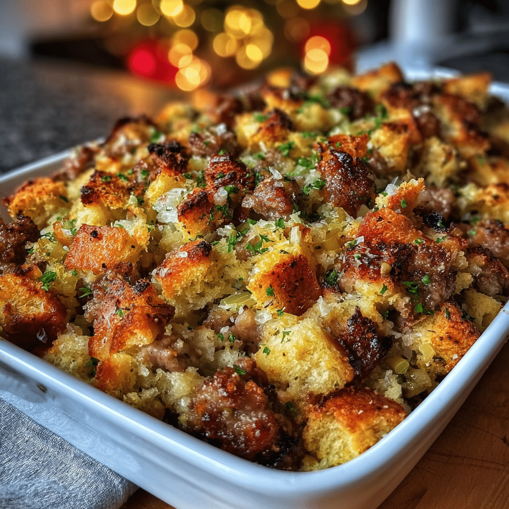 Worlds best stuffing recipe with sausage