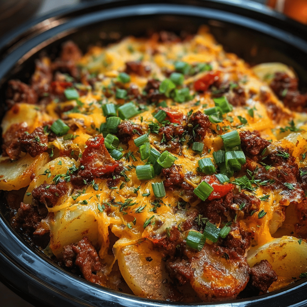Slow Cooker Cowboy Casserole