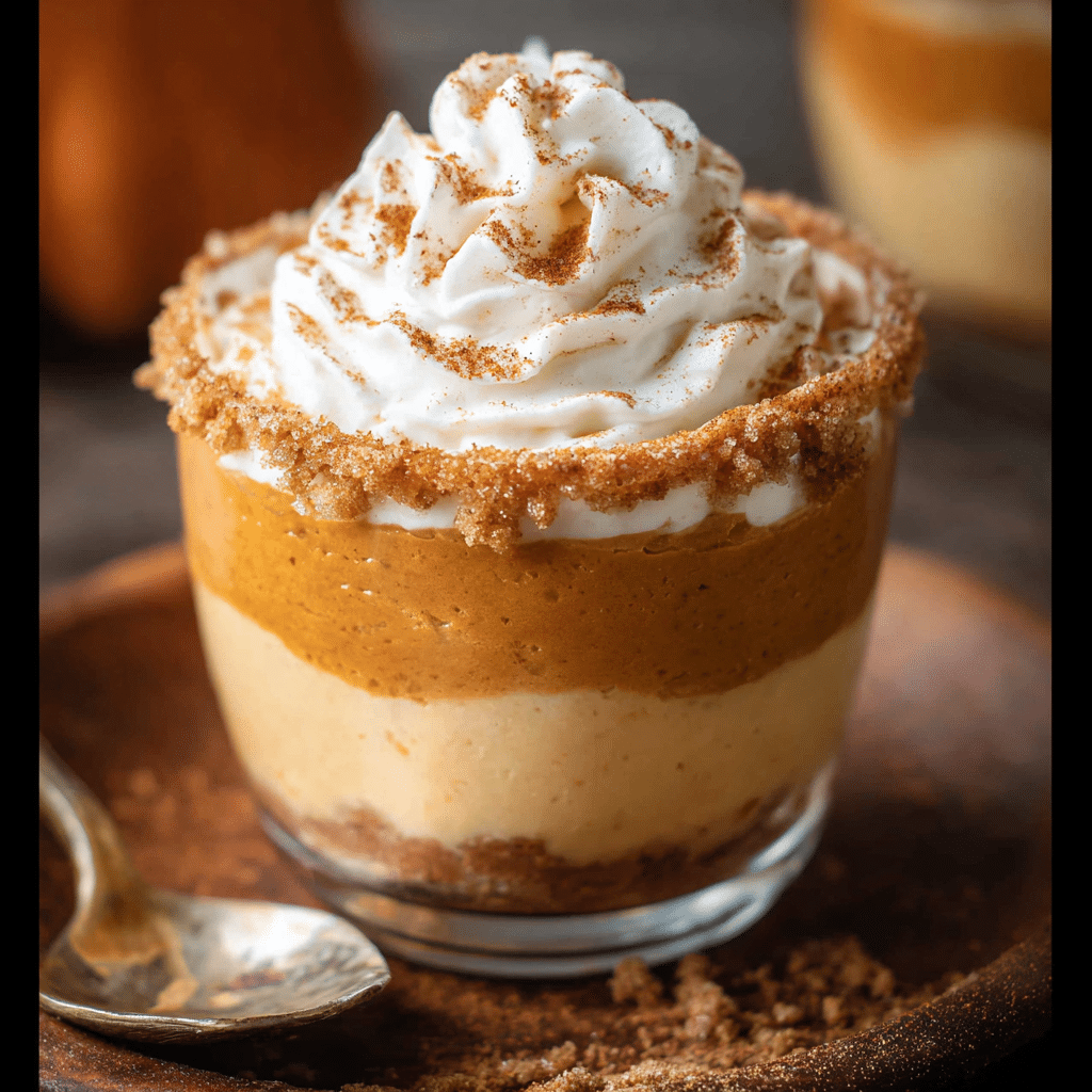 Pumpkin Pie in a Cup