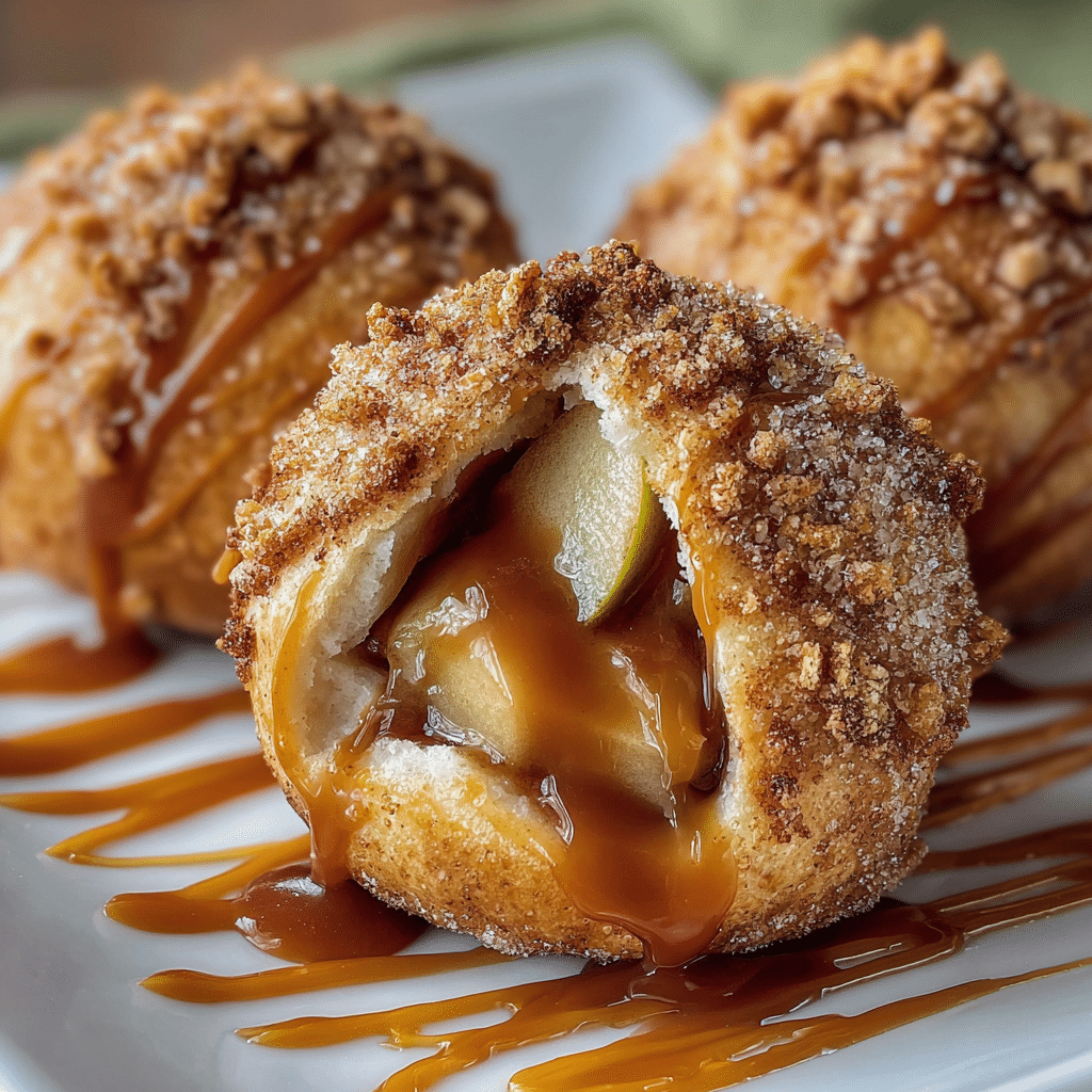 Tasty Caramel Apple Pie Bombs