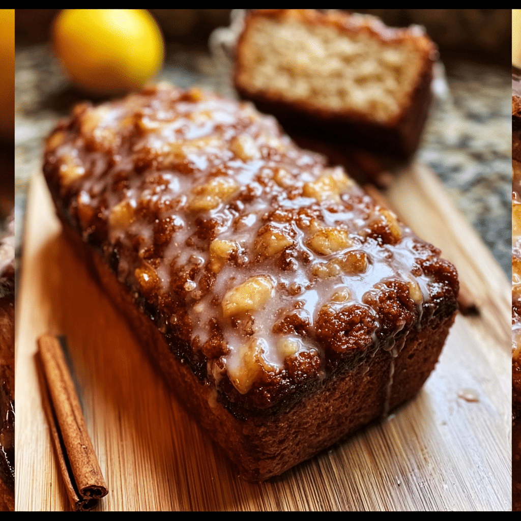 Spiced Apple Fritter Bread for Fall