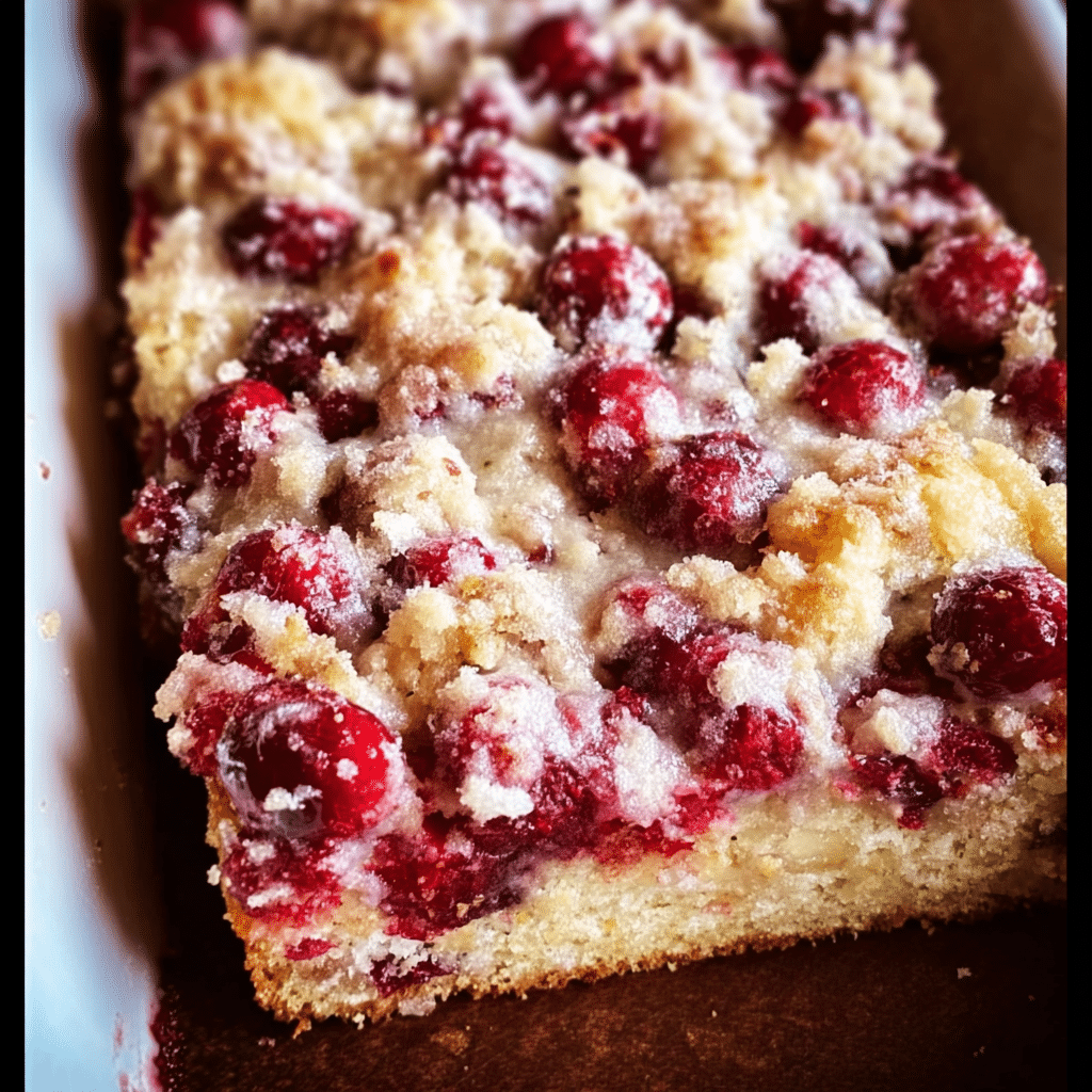 Cranberry Coffee Cake