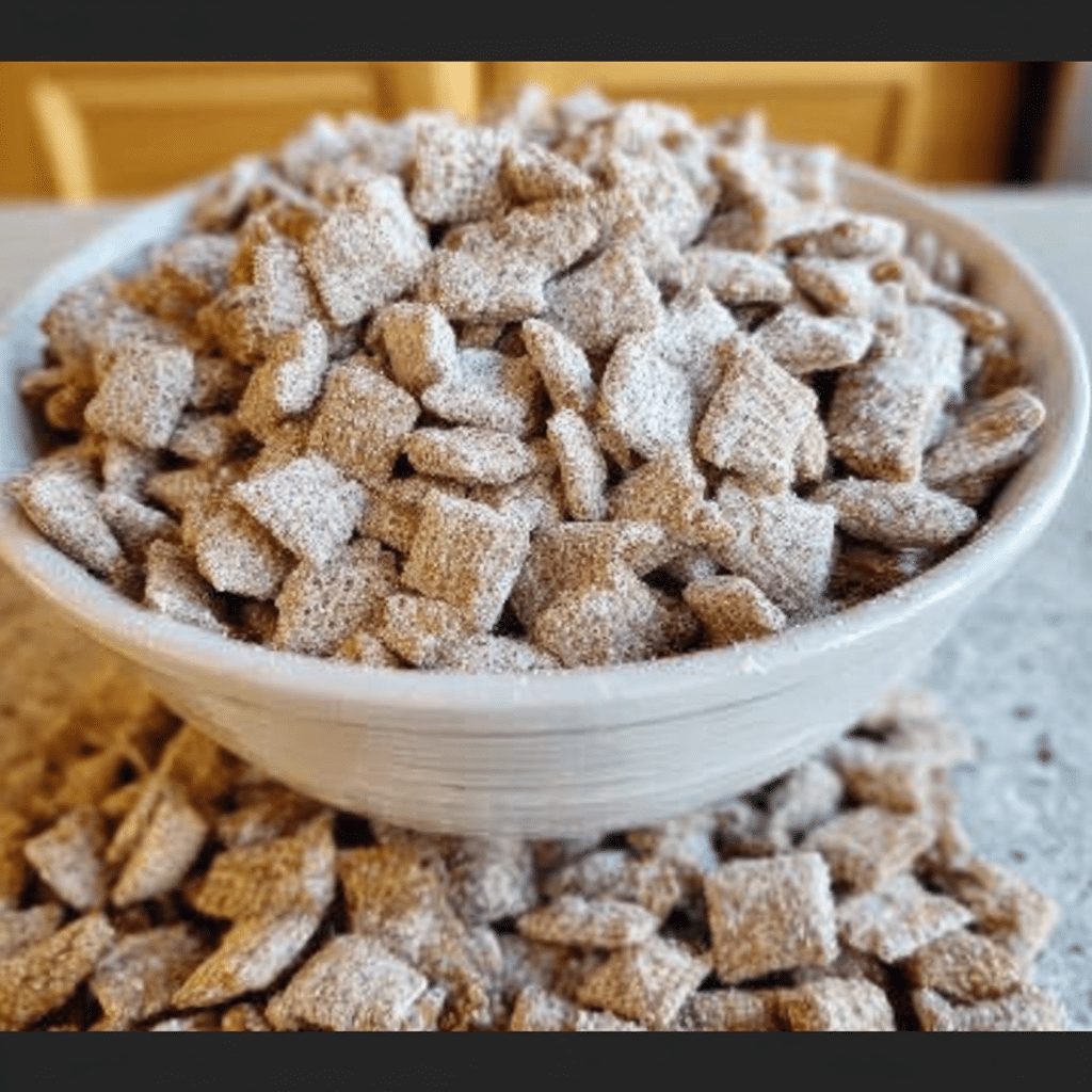 Pumpkin Spice Puppy Chow