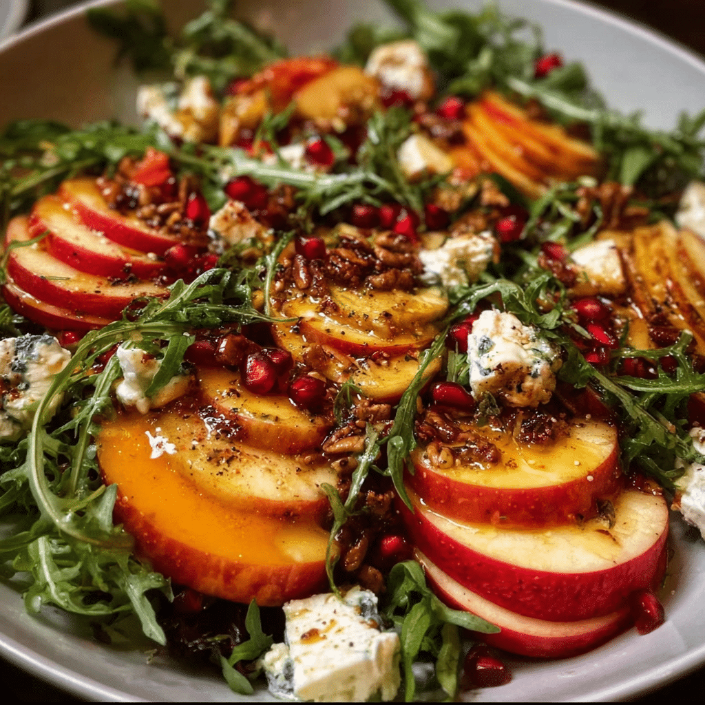 Autumn Harvest Salad with Honeycrisp Apples & Feta
