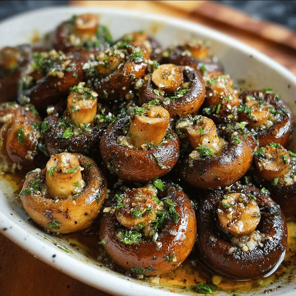 Roasted Mushrooms in a Browned Butter