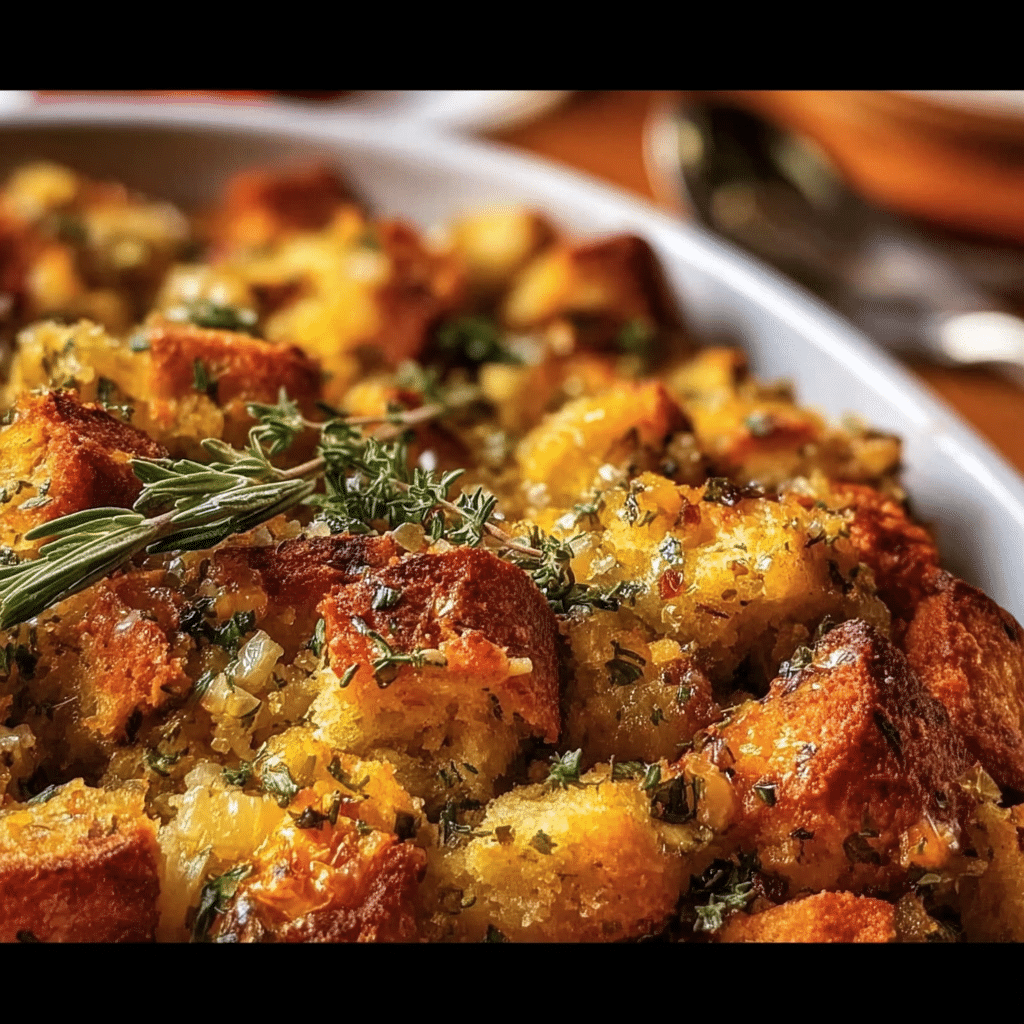 Delicious Traditional Thanksgiving Stuffing