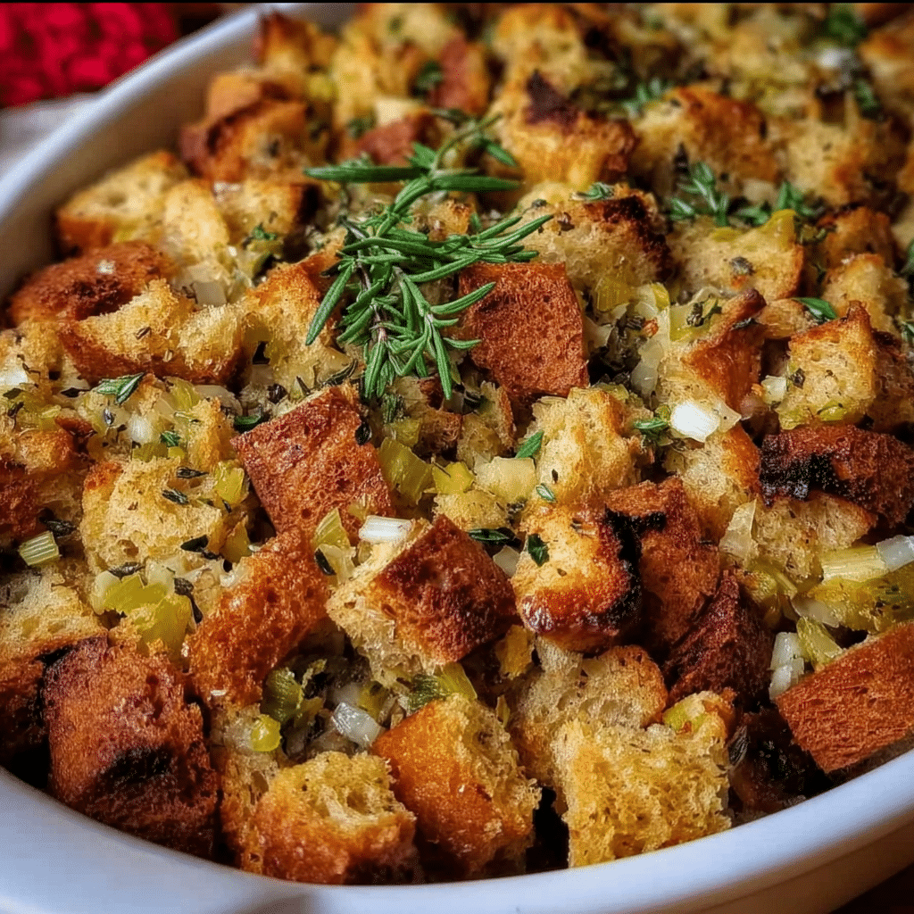 Herbed Buttery & Golden traditional Stuffing