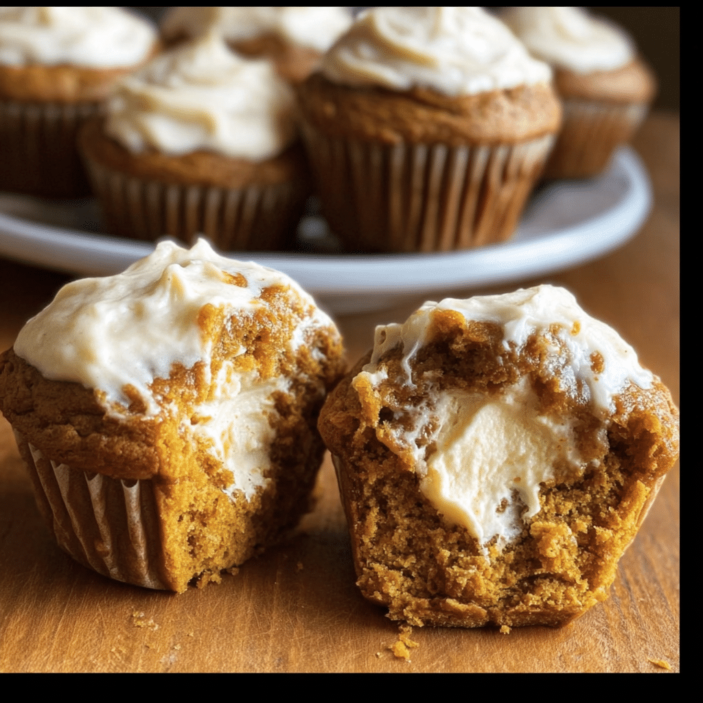 Homemade Starbucks Pumpkin Cream Cheese Muffins