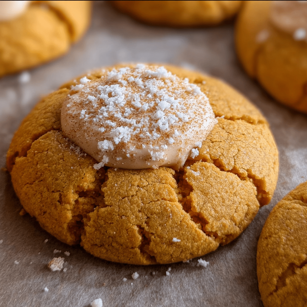 Crumbl pumpkin pie cookies