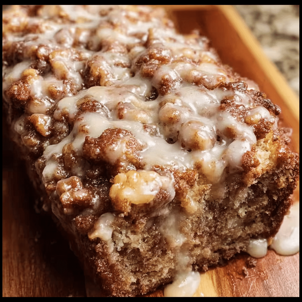 Easy Amish Apple Fritter Bread
