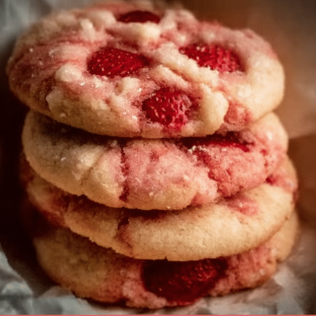 Strawberry Cookies
