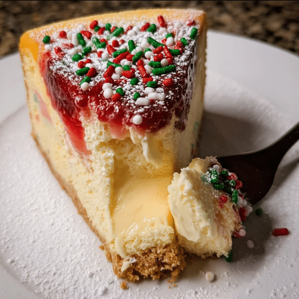 Sugar Cookie Cheesecake