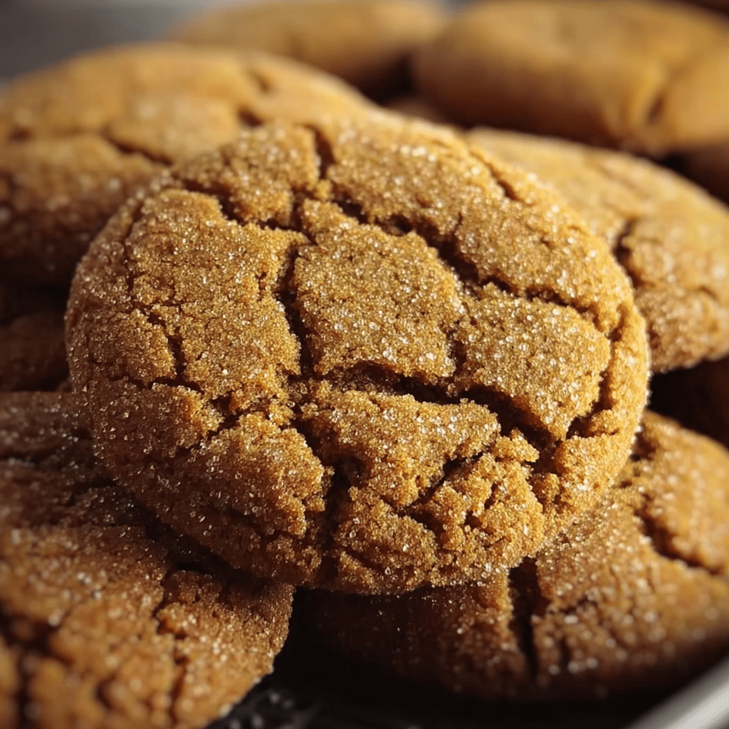 Soft & Chewy Ginger Snaps