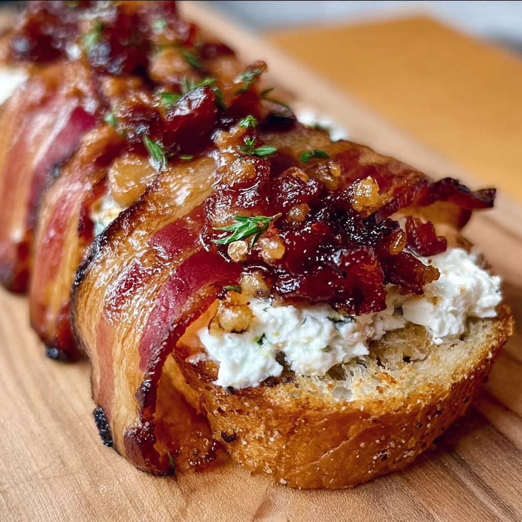 Million Dollar Bacon Goat Cheese Appetizer Log 10 image 311