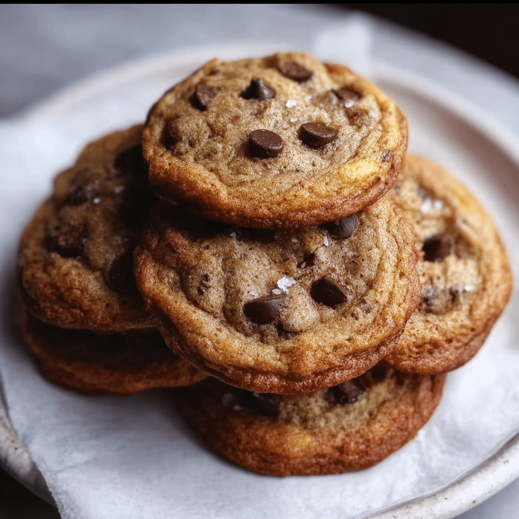 Soft and Chewy Banana Chocolate Chip Cookies Recipe