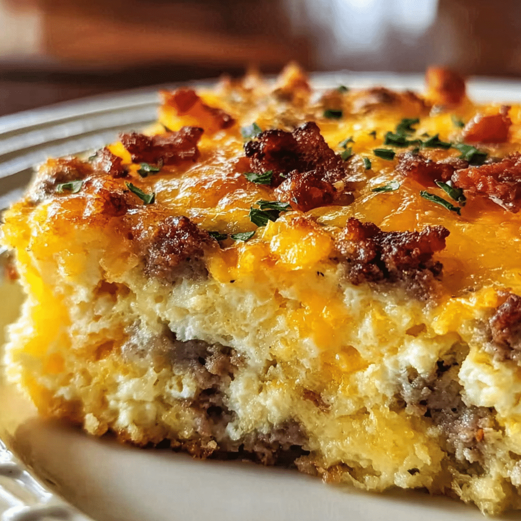 Tasty Crack Breakfast Casserole Recipe