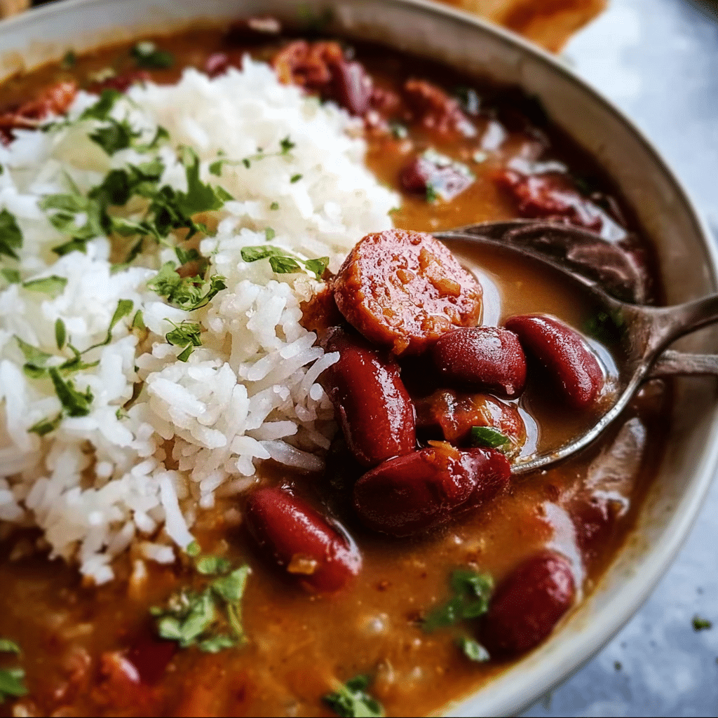 Louisiana Red Beans and Rice Recipe