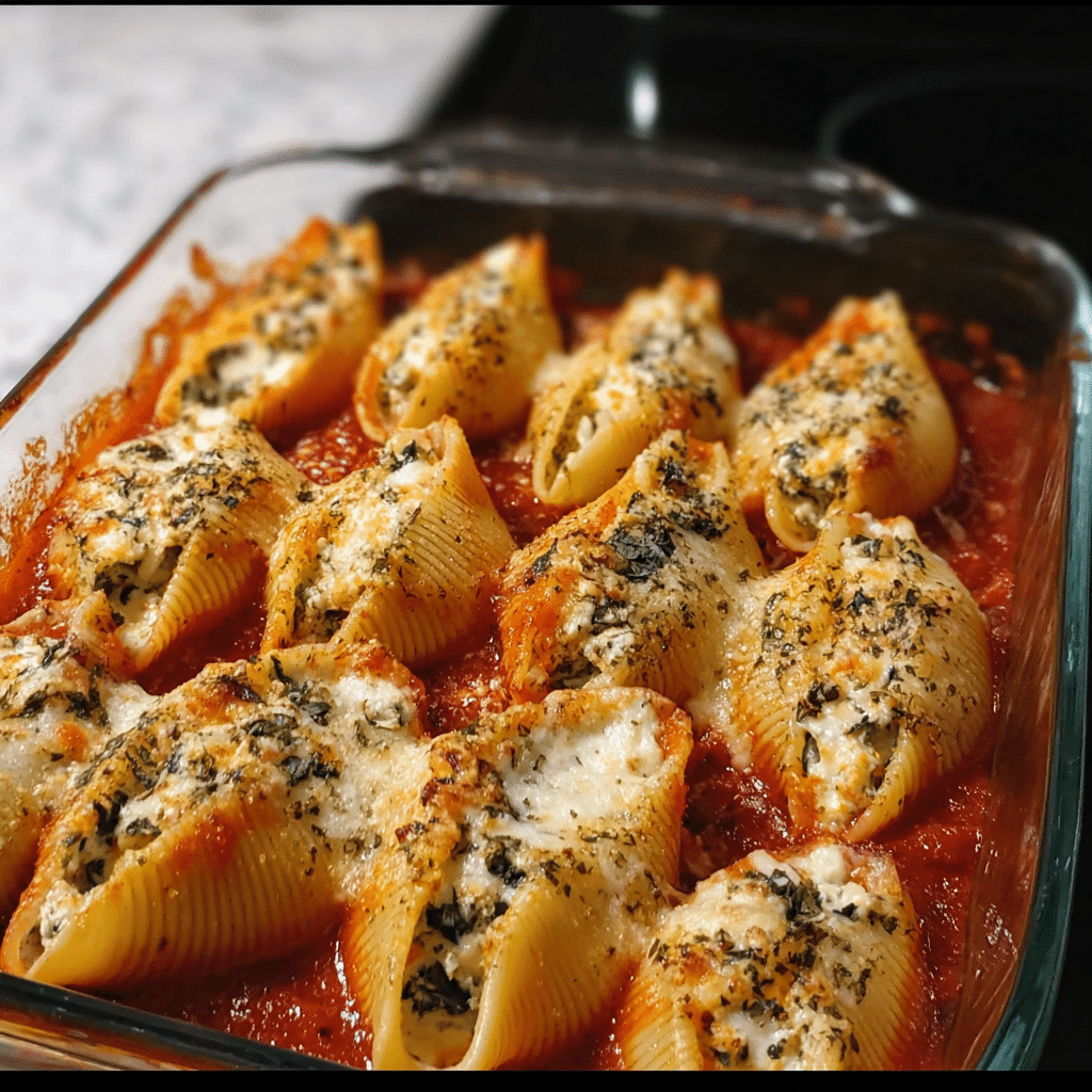 Best Christmas Stuffed Shells Recipe