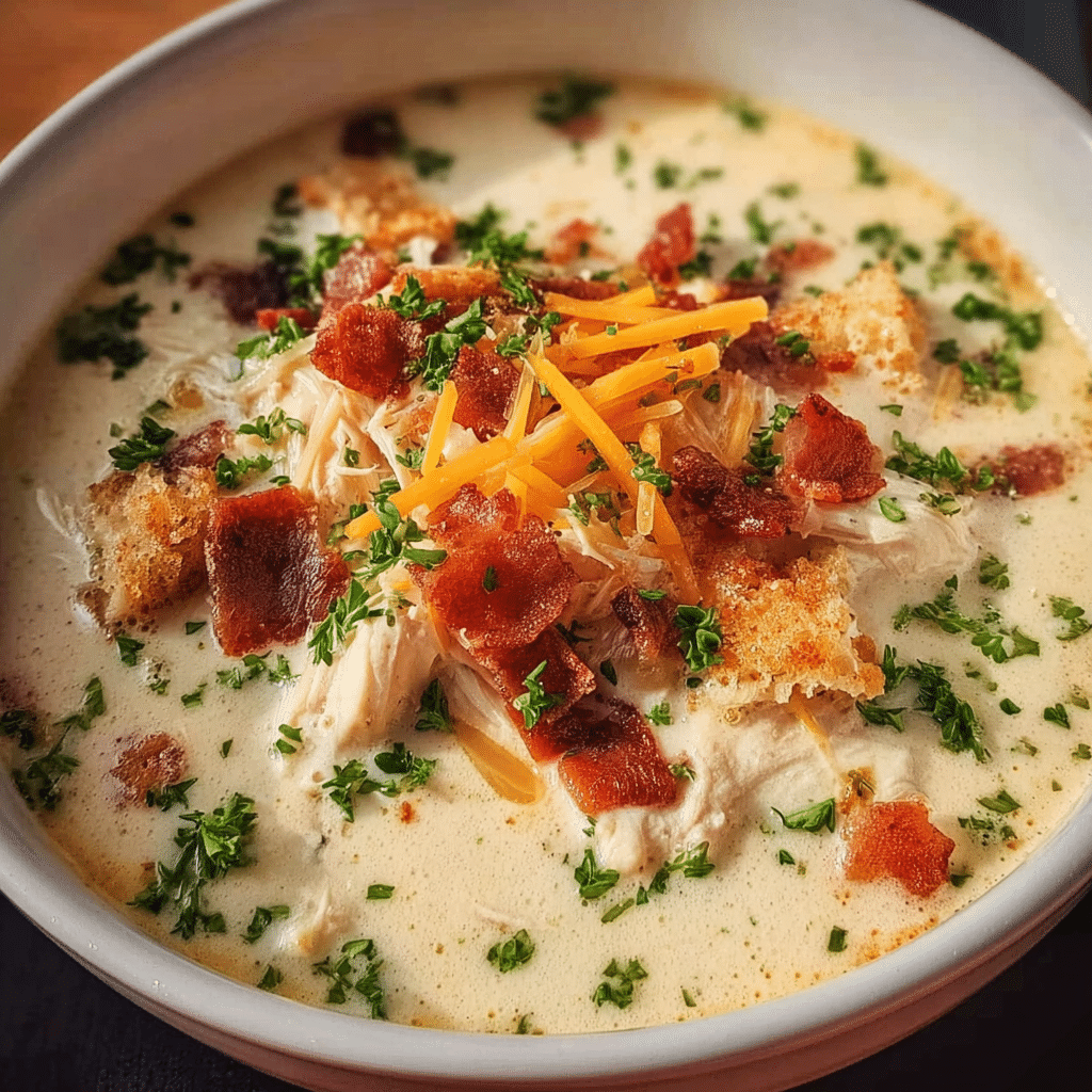 Delicious Keto Chicken Cream Cheese Soup Recipe