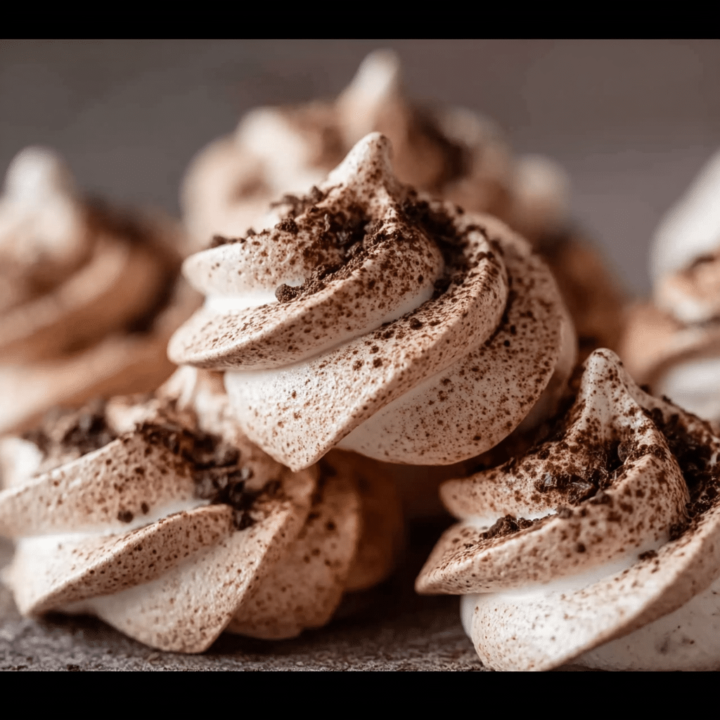 Hot Cocoa Meringue Cookies Recipe