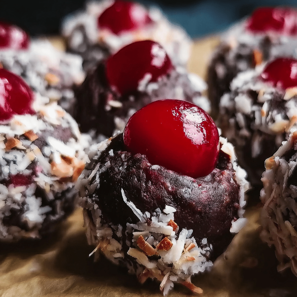 Cherry Bourbon Balls Recipe