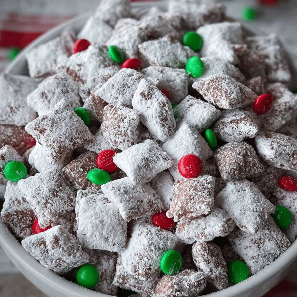 Christmas Puppy Chow Recipe