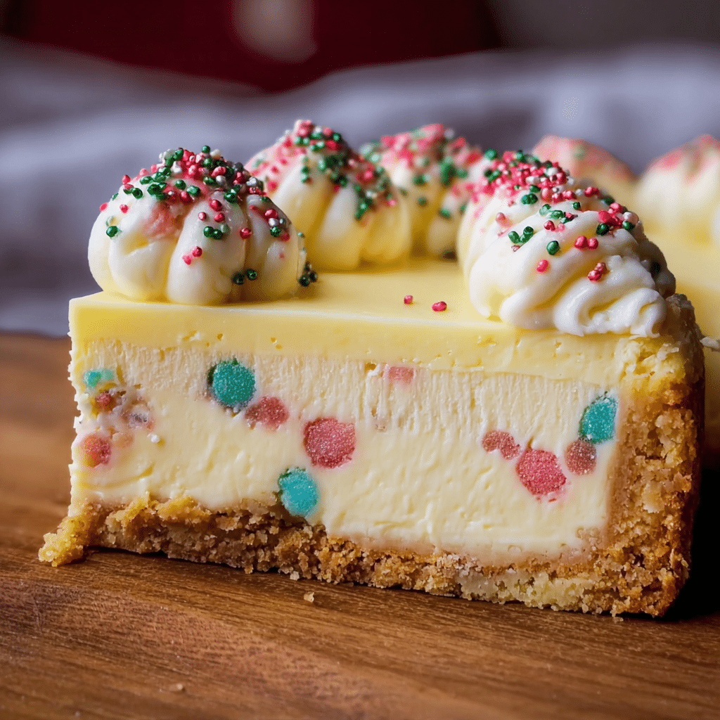 Sugar Cookie Cheesecake Recipe