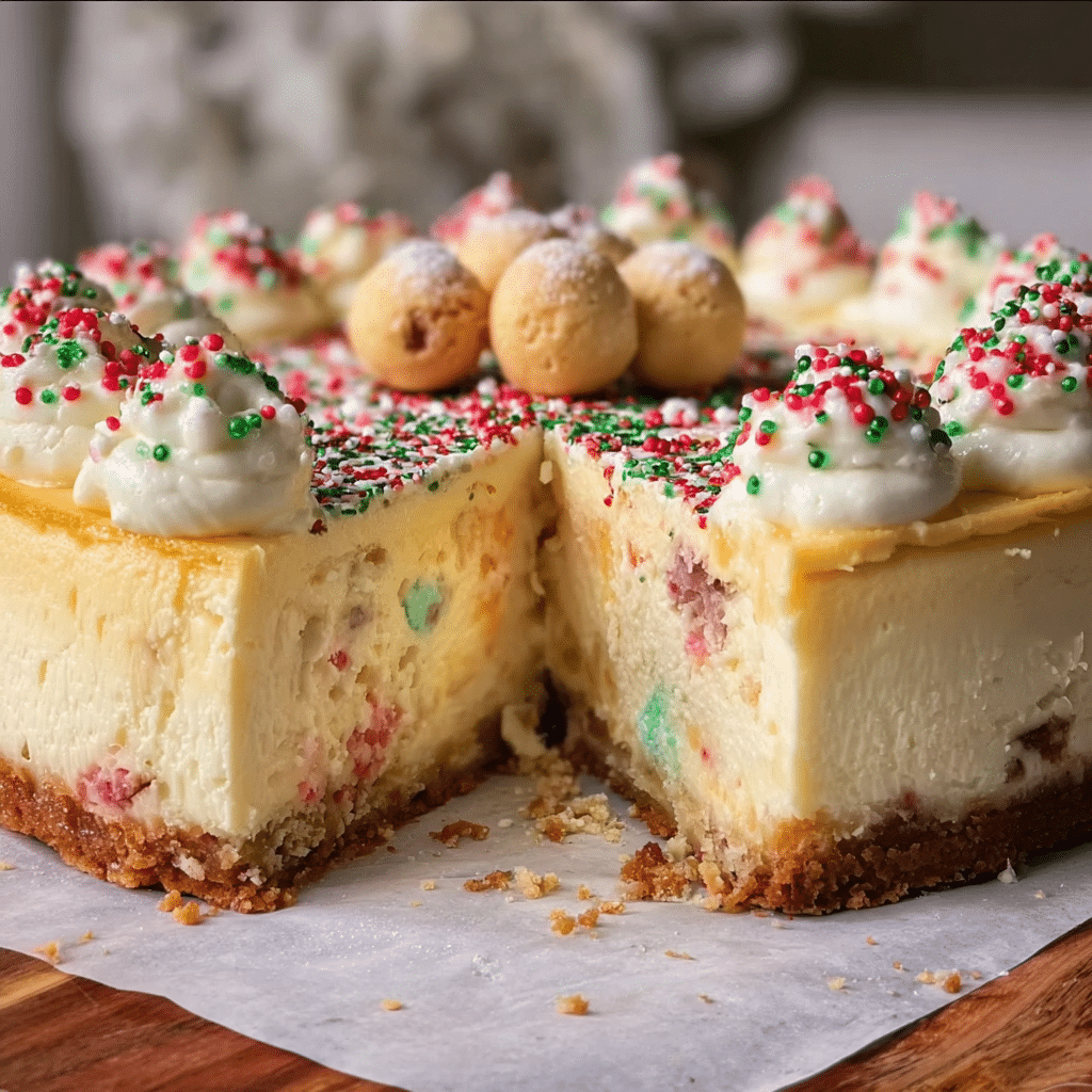 Sugar Cookie Cheesecake