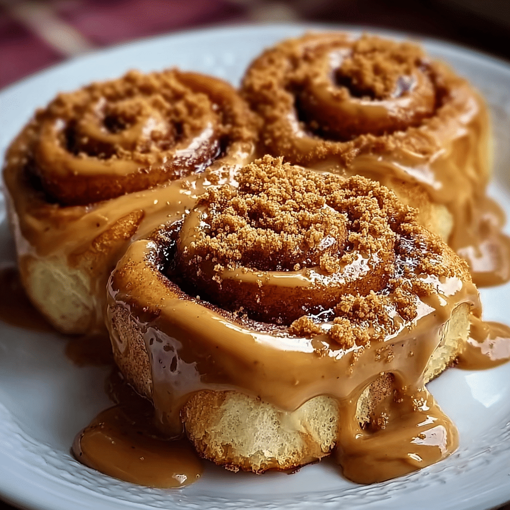 Cinnamon Rolls with Biscoff Cookie Butter