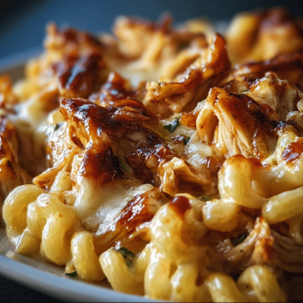 Bbq Chicken Mac And Cheese 2